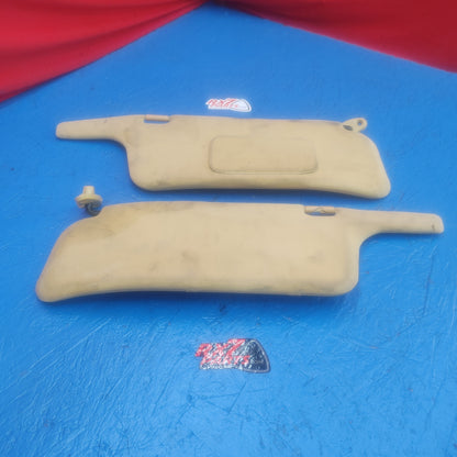 LHD, RHD Sun Visor Sunvisor Tan Pair  RX7 RX-7 FD FD3S 13B-REW 92 - 02 FD FD3S 13B-REW SH7B4/9