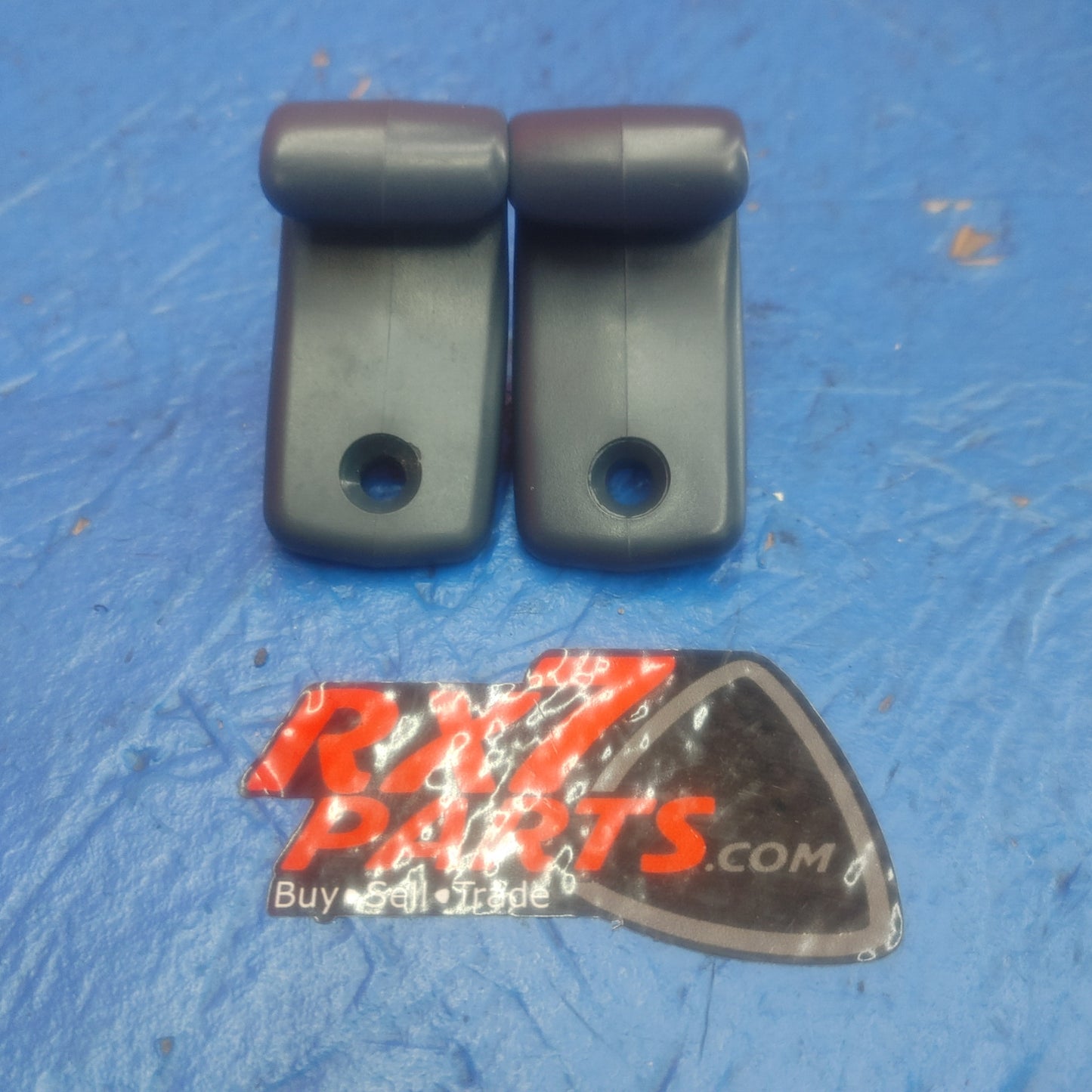LHD, RHD Blue Sun Visor Clips Pair   RX7 RX-7 FD FD3S 13B-REW 92 - 02 FD FD3S 13B-REW SH7B4/10