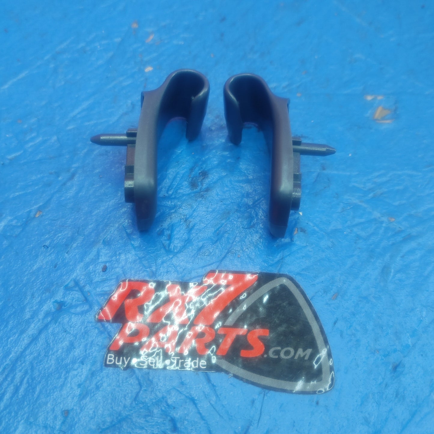 LHD, RHD Blue Sun Visor Clips Pair   RX7 RX-7 FD FD3S 13B-REW 92 - 02 FD FD3S 13B-REW SH7B4/10