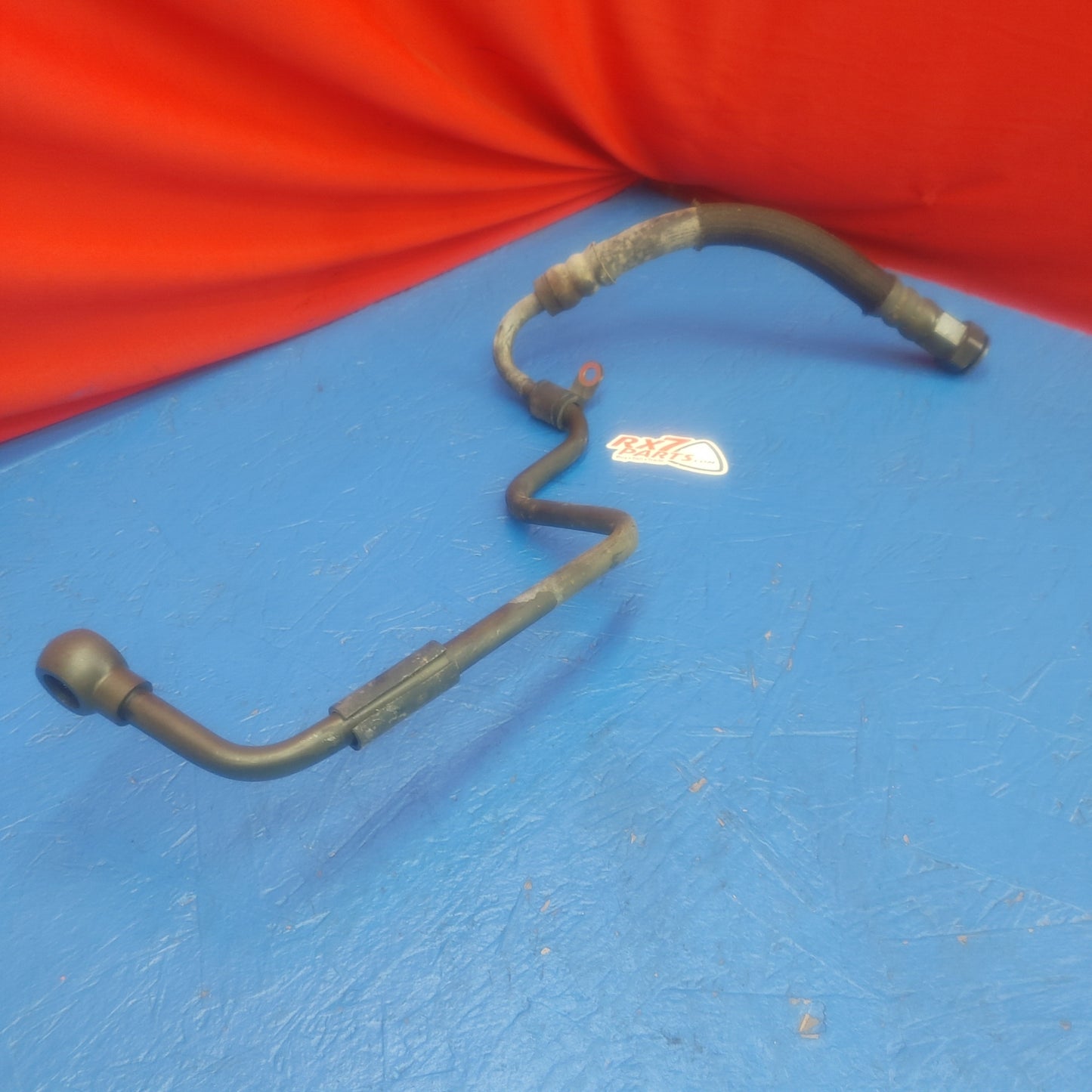 LHD, RHD 2004 Thru 2008 Rx8 Left Side Engine Oil Cooler Line N3H1 14 720E   SH7B4/16