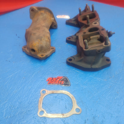LHD, RHD 20B Rotary Oem Turbo Manifold And Turbo Elbow     S4B0/526