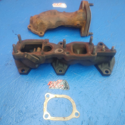 LHD, RHD 20B Rotary Oem Turbo Manifold And Turbo Elbow     S4B0/526
