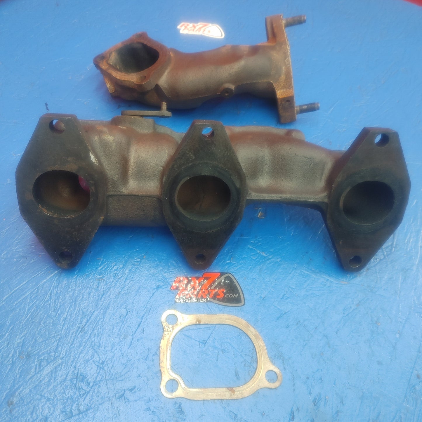 LHD, RHD 20B Rotary Oem Turbo Manifold And Turbo Elbow     S4B0/526