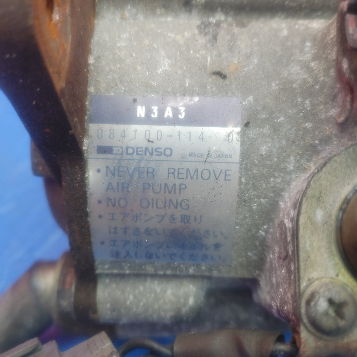 LHD, RHD Denso Rotary Air Pump 084100 114 0 RX7 RX-7 FD FD3S 13B-REW 92 - 02 FD FD3S 13B-REW SH7B5/1
