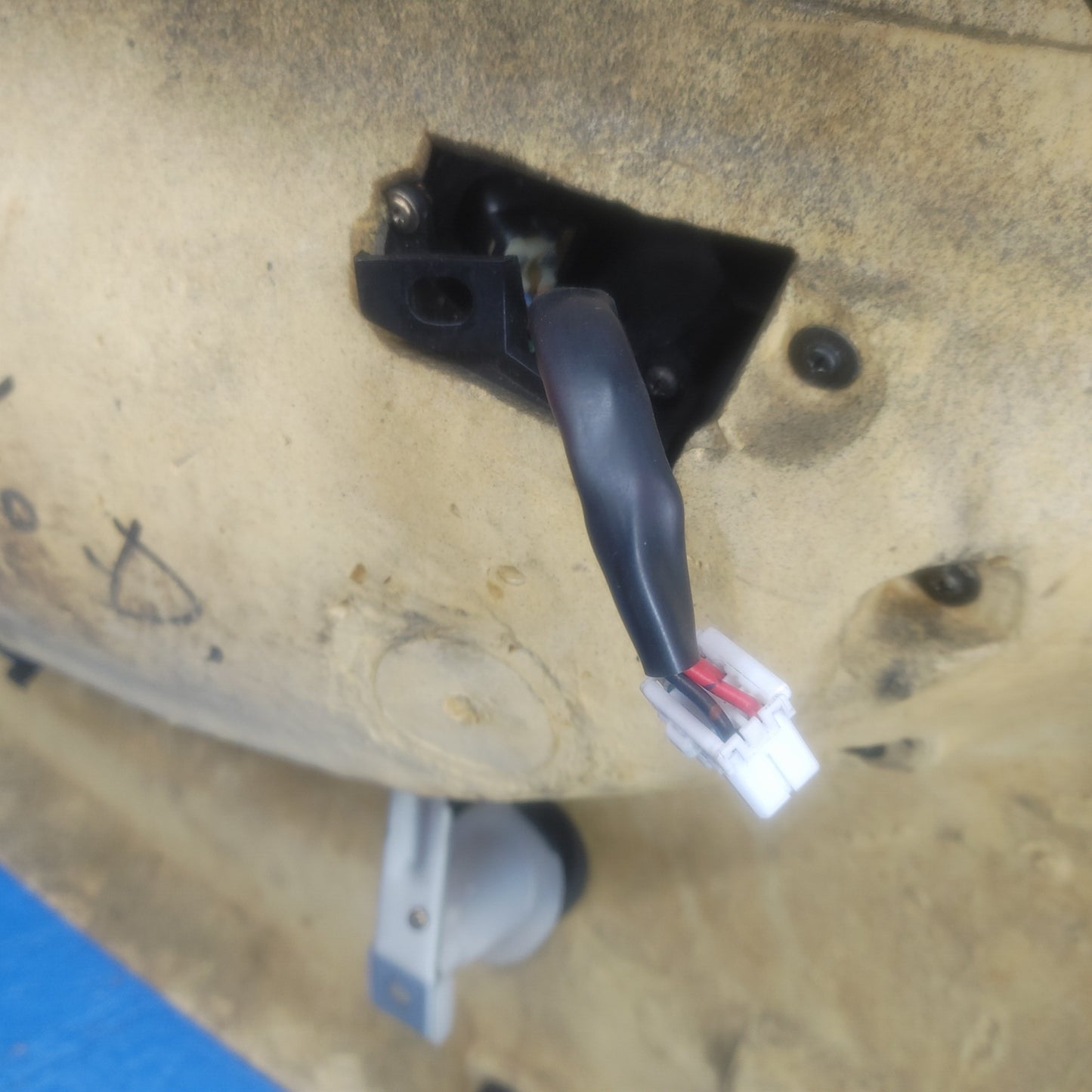 LHD PAINTED BLACK - TAN Passenger Side Door Card Panel  RX7 RX-7 FD FD3S LHD 93 - 95 FD FD3S 13B-REW S4B0/533