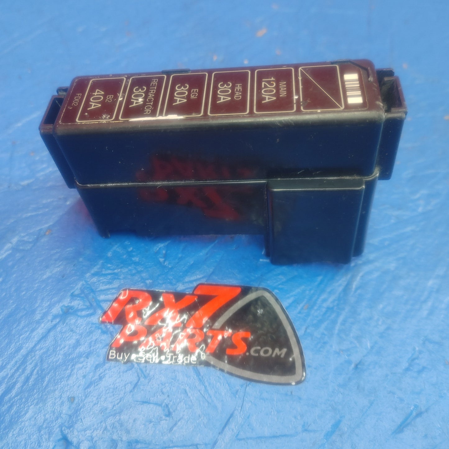 LHD, RHD Charge Harness Fuse Relay Box Lid Cover  RX7 RX-7 FD FD3S 13B-REW 92 - 02 FD FD3S 13B-REW SH7B6/10