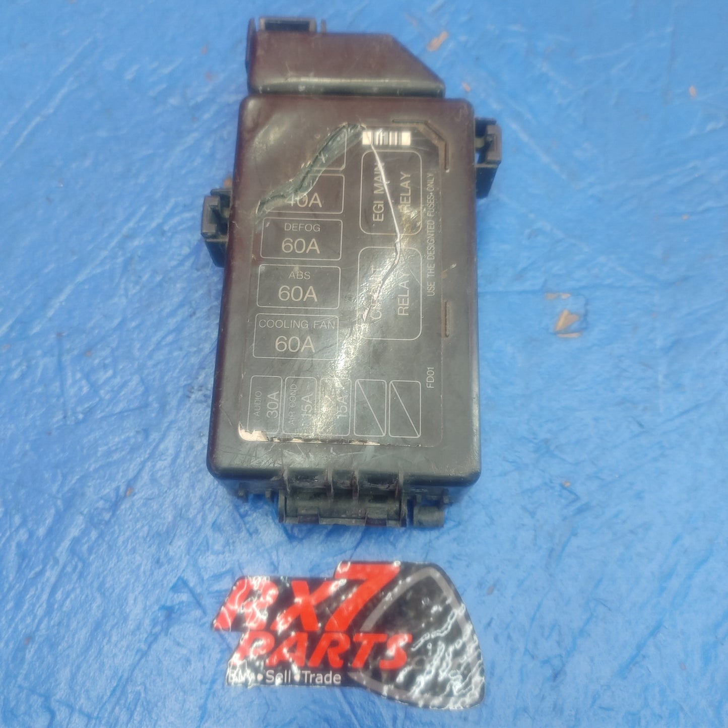 LHD, RHD Engine Bay Fuse Box Lid Cover  RX7 RX-7 FD FD3S 13B-REW 92 - 02 FD FD3S 13B-REW SH7B6/11