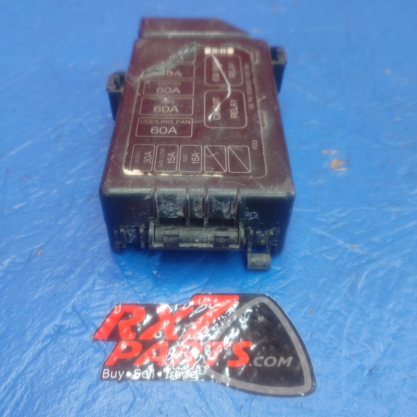 LHD, RHD Engine Bay Fuse Box Lid Cover  RX7 RX-7 FD FD3S 13B-REW 92 - 02 FD FD3S 13B-REW SH7B6/11