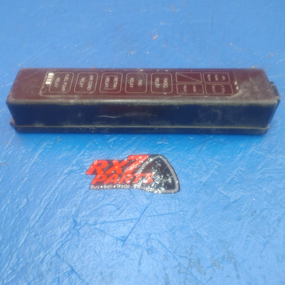 LHD, RHD Relay Box Fuse Cover Lid   RX7 RX-7 FD FD3S 13B-REW 92 - 02 FD FD3S 13B-REW SH7B8/6