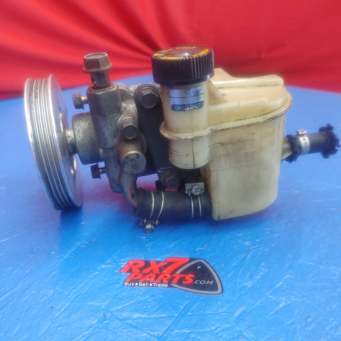 LHD, RHD Power Steering Pump With Reservoir And Aluminum Pulley    RX7 RX-7 FD FD3S 13B-REW 92 - 02 FD FD3S 13B-REW SH7B8/14