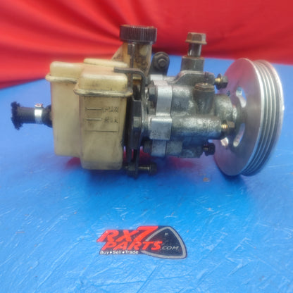 LHD, RHD Power Steering Pump With Reservoir And Aluminum Pulley    RX7 RX-7 FD FD3S 13B-REW 92 - 02 FD FD3S 13B-REW SH7B8/14