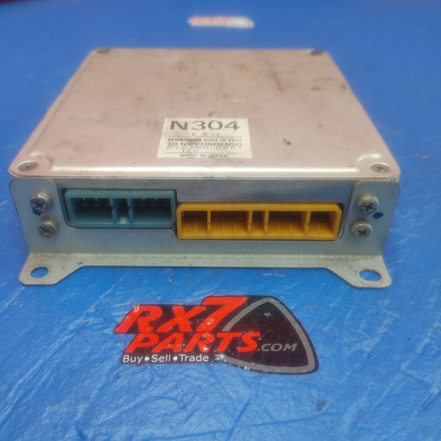 LHD Ecu Engine Control Unit Computer  N304 ECU ENGINE COMPUTER RX7 RX-7 FB GSL-SE 13B 84 - 85 FB FB3S 13B SH7B16/1