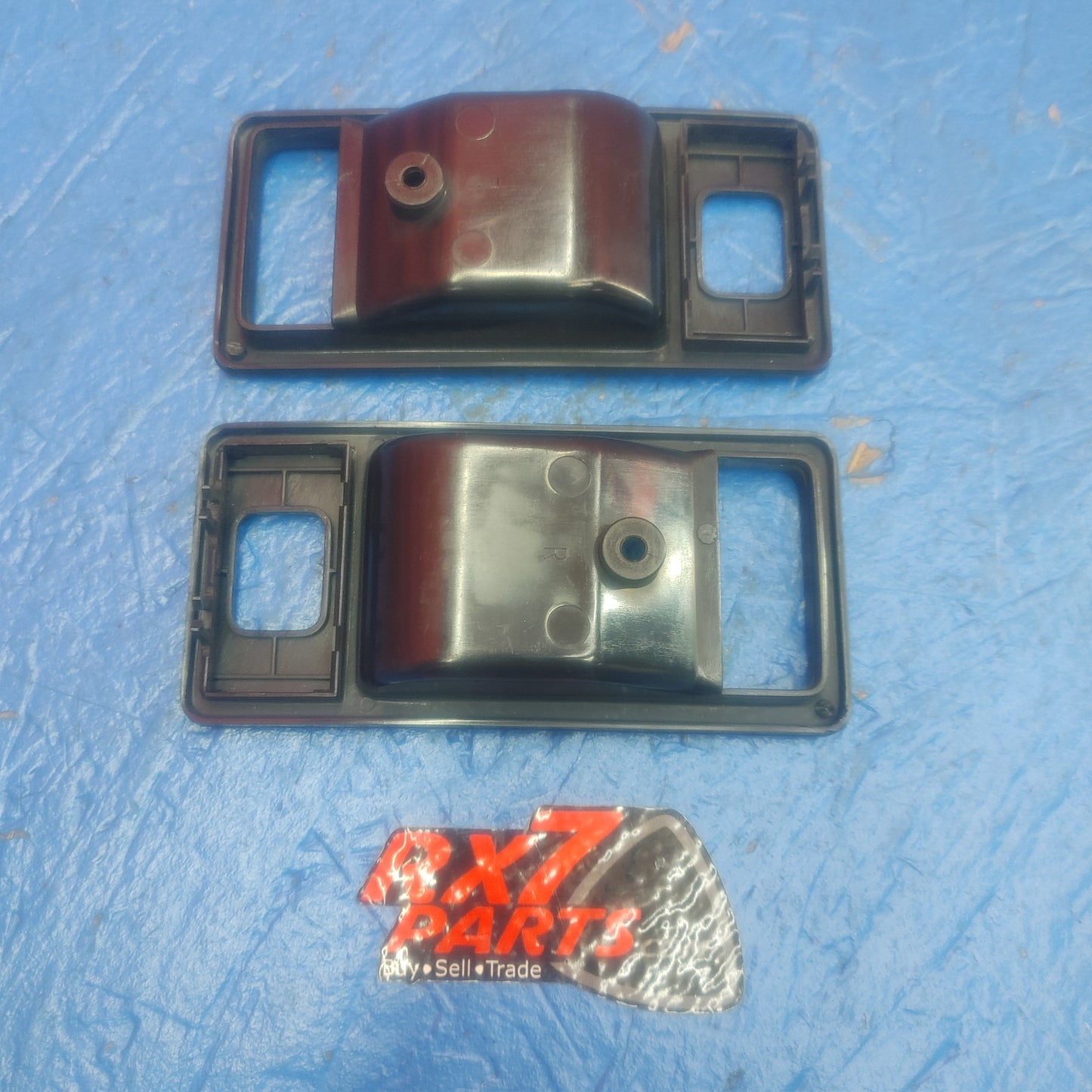 LHD, RHD Inner Door Handle Trims Pair Set Black  RX7 RX-7 FC FC3S 86 - 91 FC FC3S 13B SH7B16/11