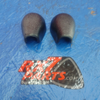 LHD, RHD Black Hatch Strut Cover Caps Pair  RX7 RX-7 FC FC3S 86 - 91 FC FC3S 13B SH7B16/26