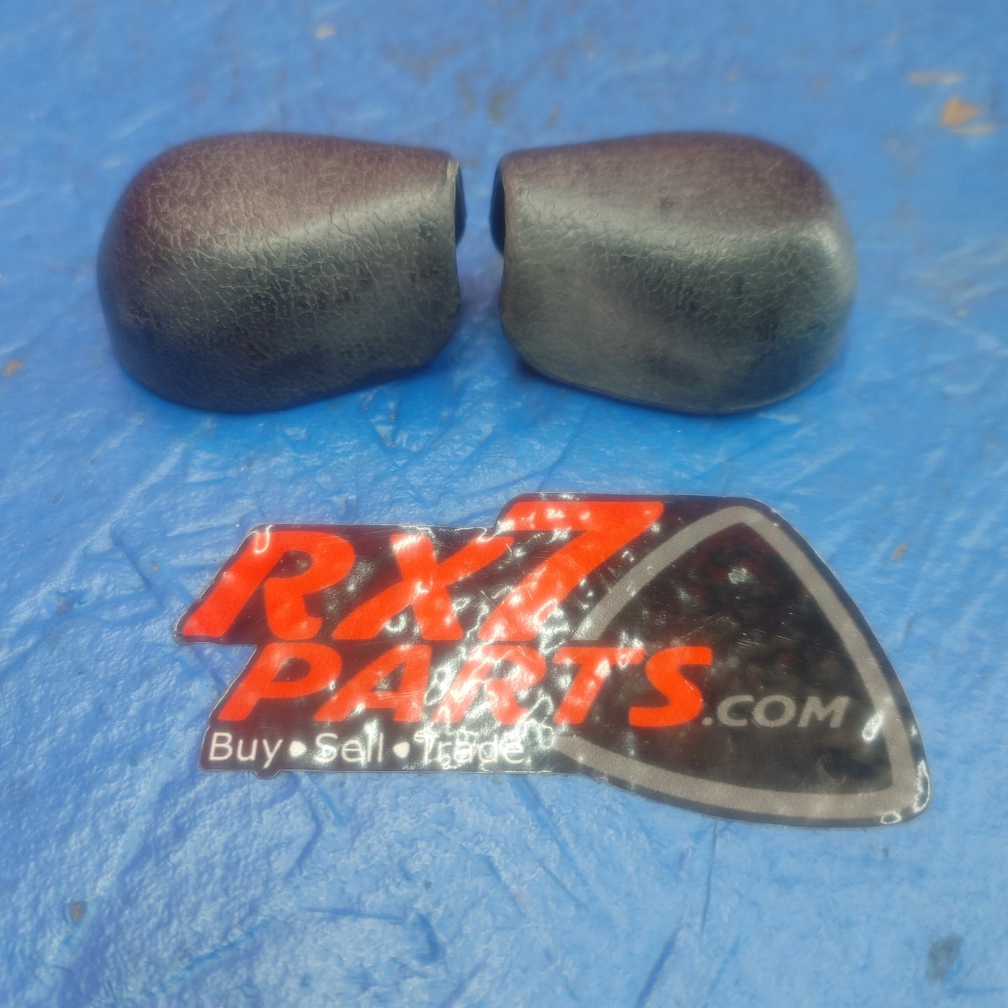LHD, RHD Black Hatch Strut Cover Caps Pair  RX7 RX-7 FC FC3S 86 - 91 FC FC3S 13B SH7B16/26