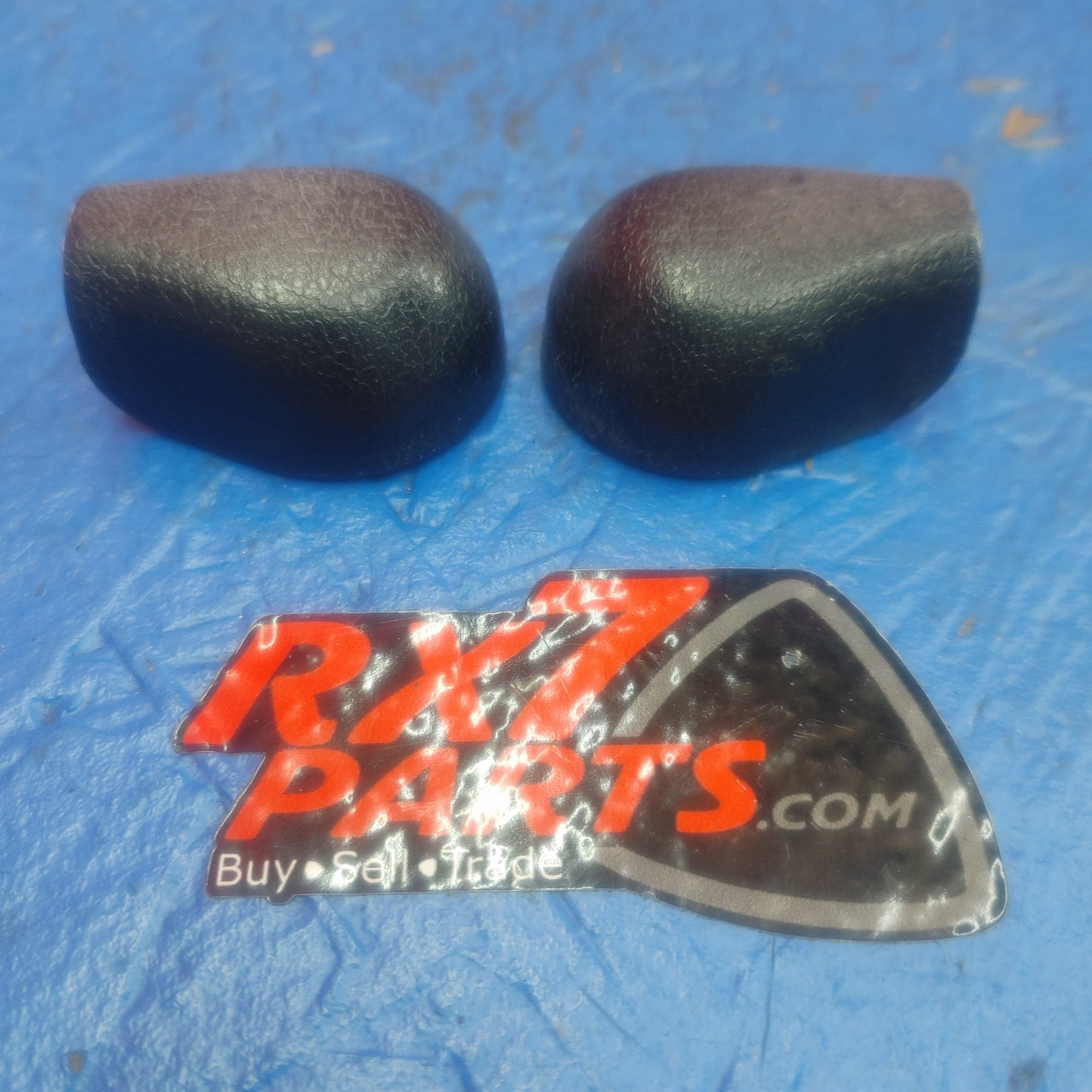 LHD, RHD Black Hatch Strut Cover Caps Pair  RX7 RX-7 FC FC3S 86 - 91 FC FC3S 13B SH7B16/26