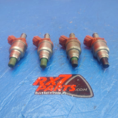 LHD Non Turbo Fuel Injector Set  N350 13 250 RX7 RX-7 FC S5 FC3S 89 - 91 FC FC3S 13B SH7B16/32