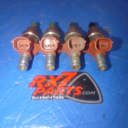 LHD Non Turbo Fuel Injector Set  N350 13 250 RX7 RX-7 FC S5 FC3S 89 - 91 FC FC3S 13B SH7B16/32