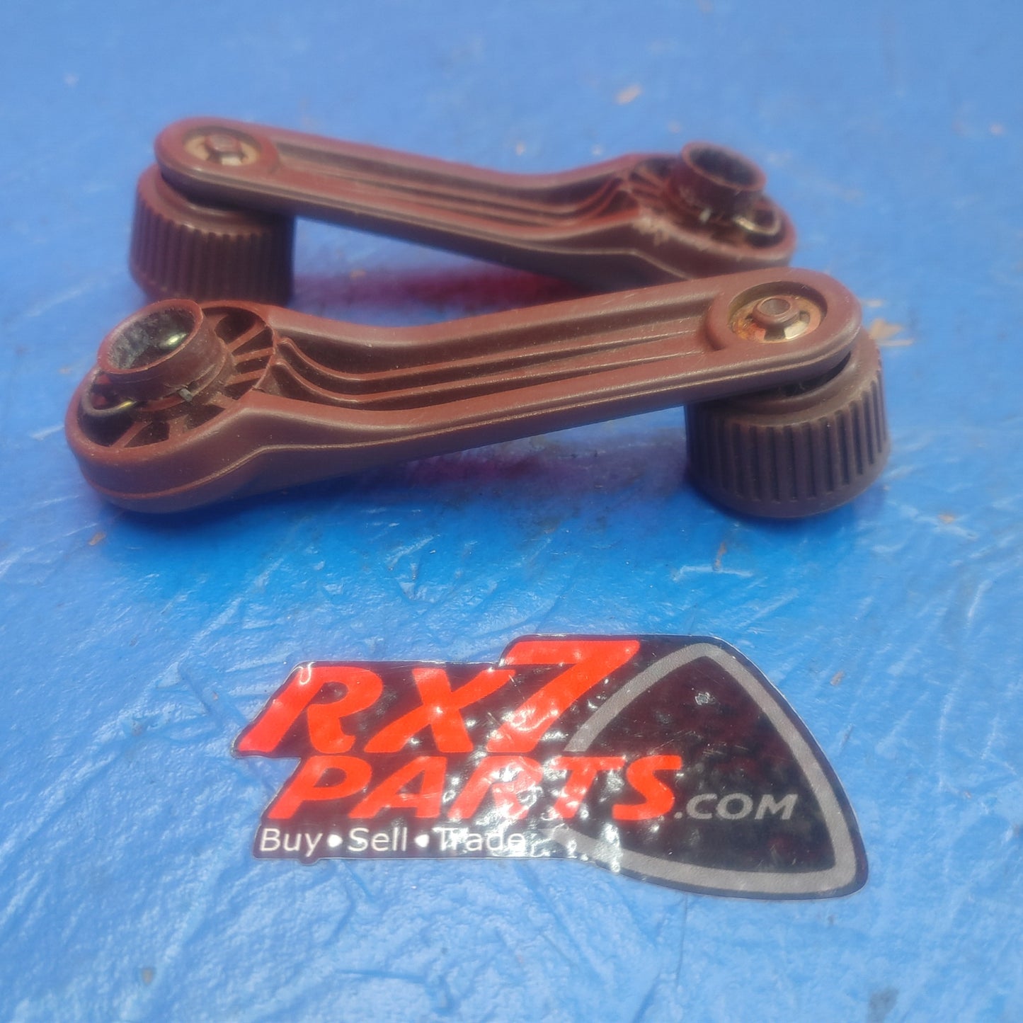 LHD, RHD Maroon Window Crank Handle Pair Set  RX7 RX-7 FC FC3S 86 - 91 FC FC3S 13B SH7B16/33