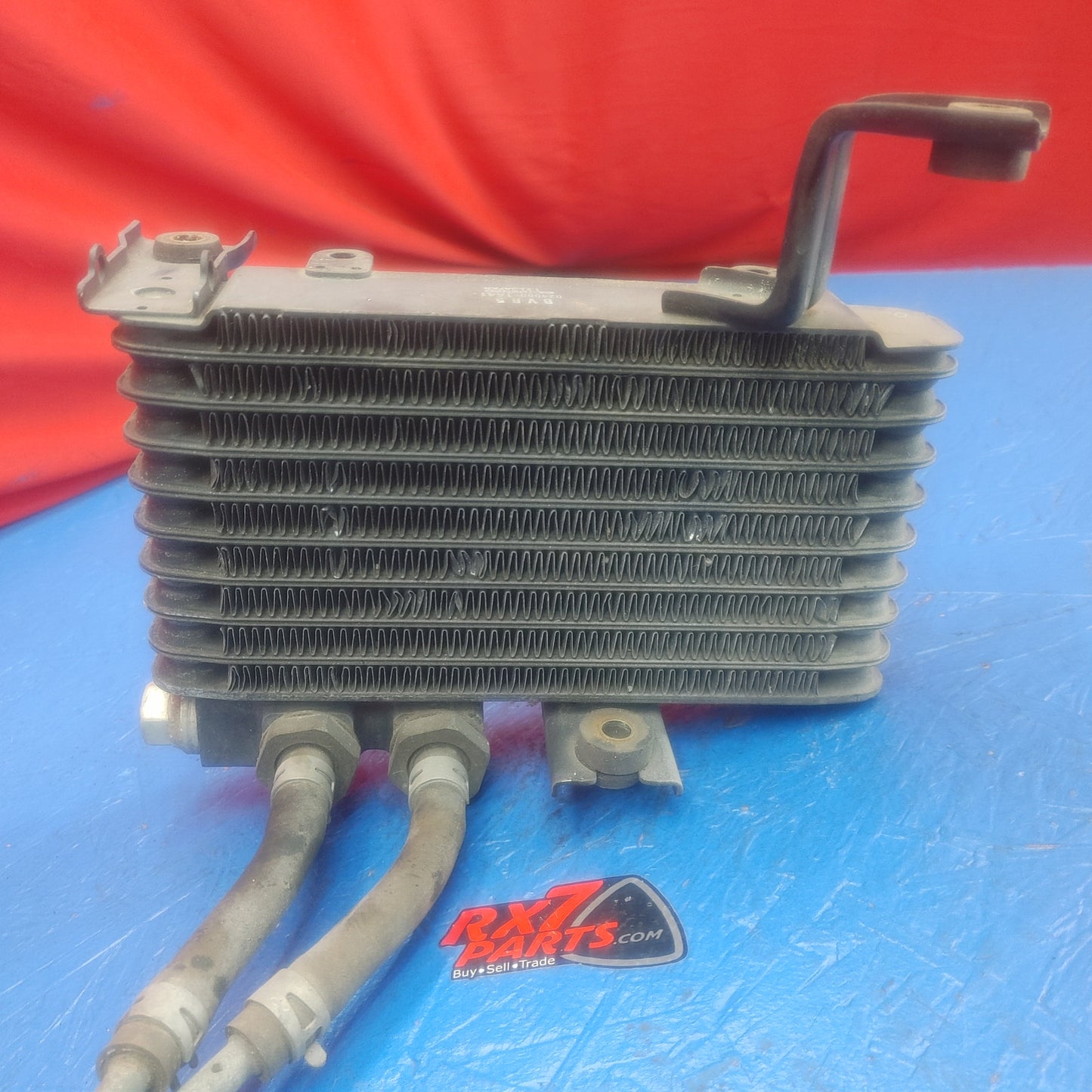 LHD, RHD Right Side Transmission Oil Cooler With Lines  RX7 RX-7 FD FD3S 13B-REW 92 - 02 FD FD3S 13B-REW S15B27/8