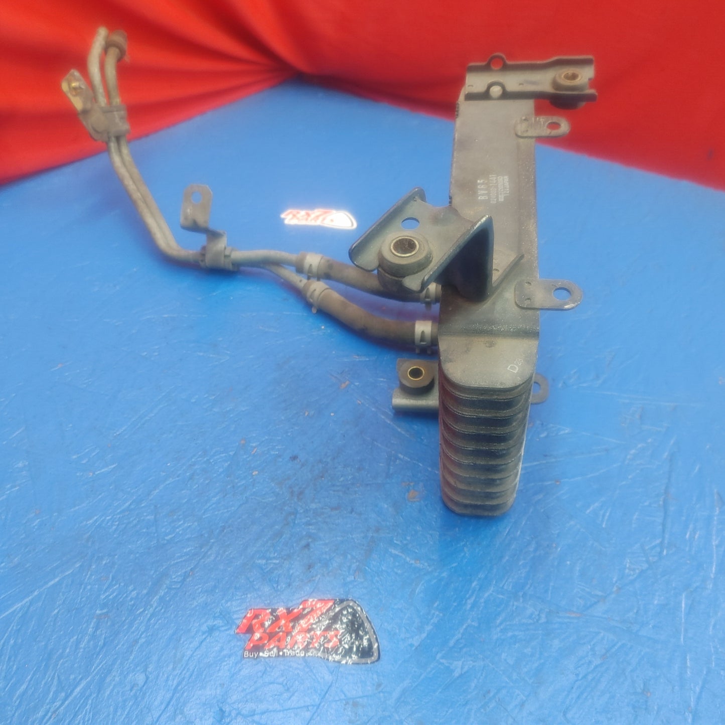 LHD, RHD Right Side Transmission Oil Cooler With Lines  RX7 RX-7 FD FD3S 13B-REW 92 - 02 FD FD3S 13B-REW S15B27/8
