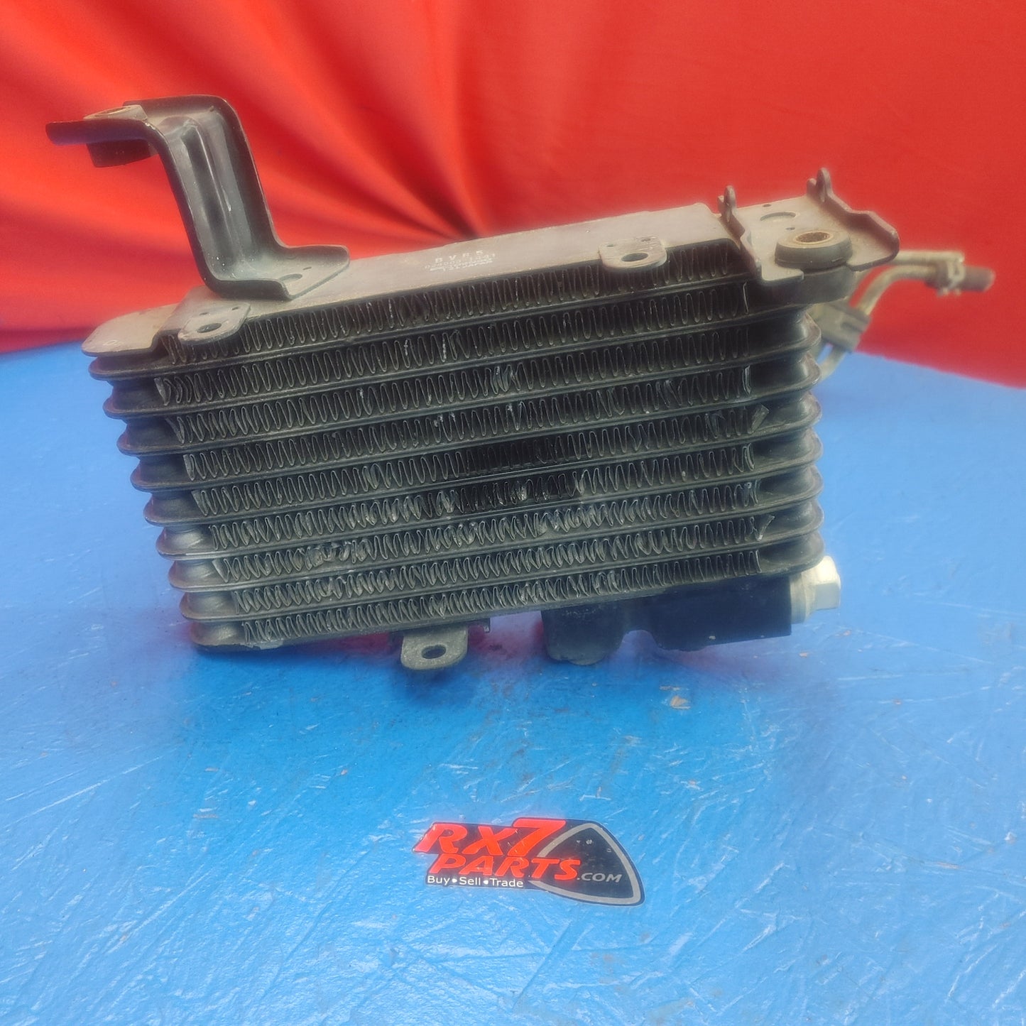 LHD, RHD Right Side Transmission Oil Cooler With Lines  RX7 RX-7 FD FD3S 13B-REW 92 - 02 FD FD3S 13B-REW S15B27/8