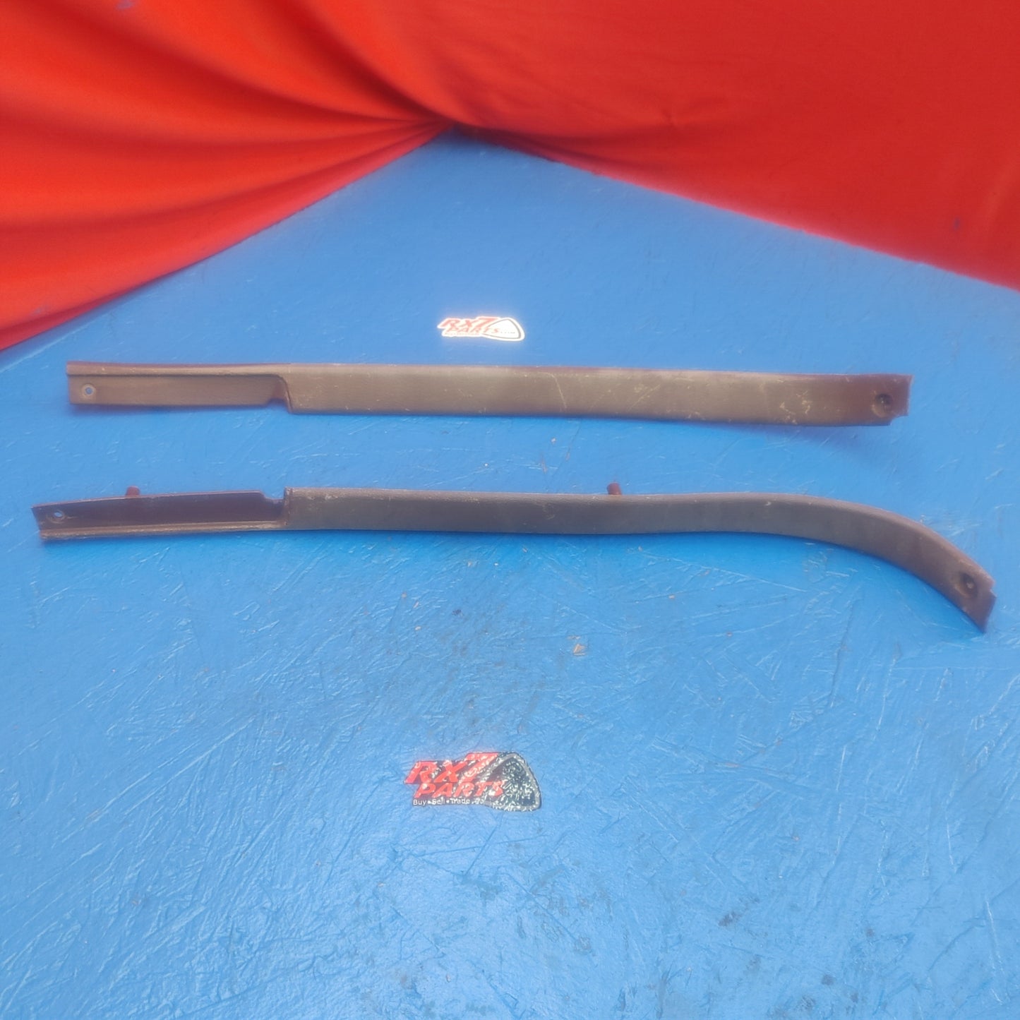 LHD, RHD Windshield Molding Trim Maroon Pair   RX7 RX-7 FC FC3S 86 - 91 FC FC3S 13B S4B0/558