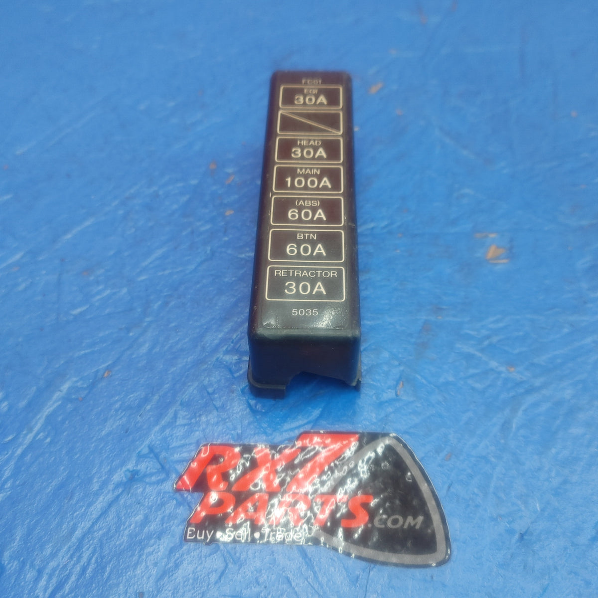 LHD, RHD Fuse Box Lid 7157 7179 RX7 RX-7 FC FC3S 86 - 91 FC FC3S 13B S5B45/8