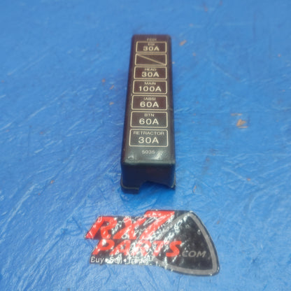 LHD, RHD Fuse Box Lid 7157 7179 RX7 RX-7 FC FC3S 86 - 91 FC FC3S 13B S5B45/8