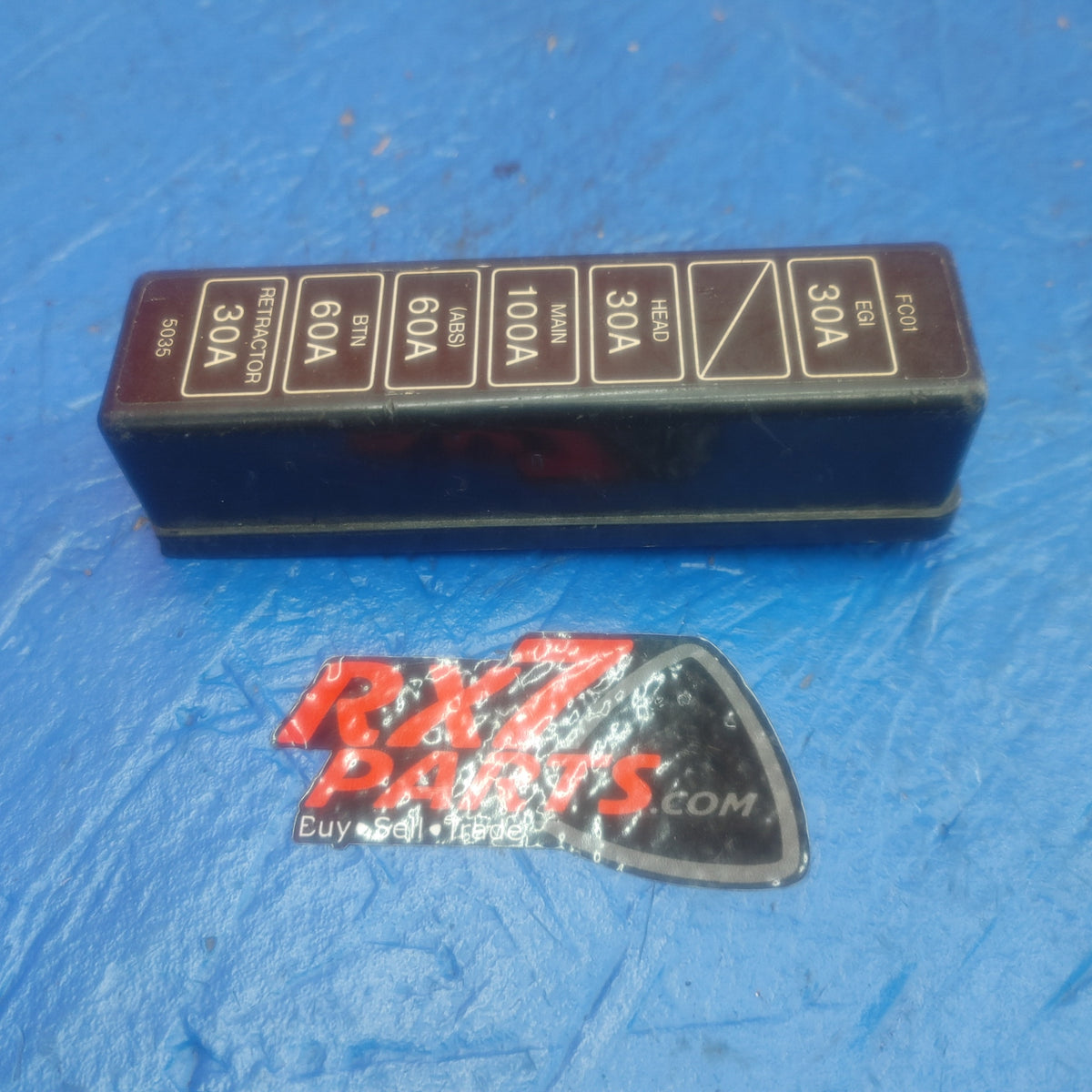 LHD, RHD Fuse Box Lid 7157 7179 RX7 RX-7 FC FC3S 86 - 91 FC FC3S 13B S5B45/8