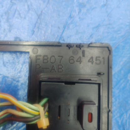 LHD, RHD Center Console Switch Panel FB07 64 451 RX7 RX-7 FC FC3S 86 - 91 FC FC3S 13B S5B45/9