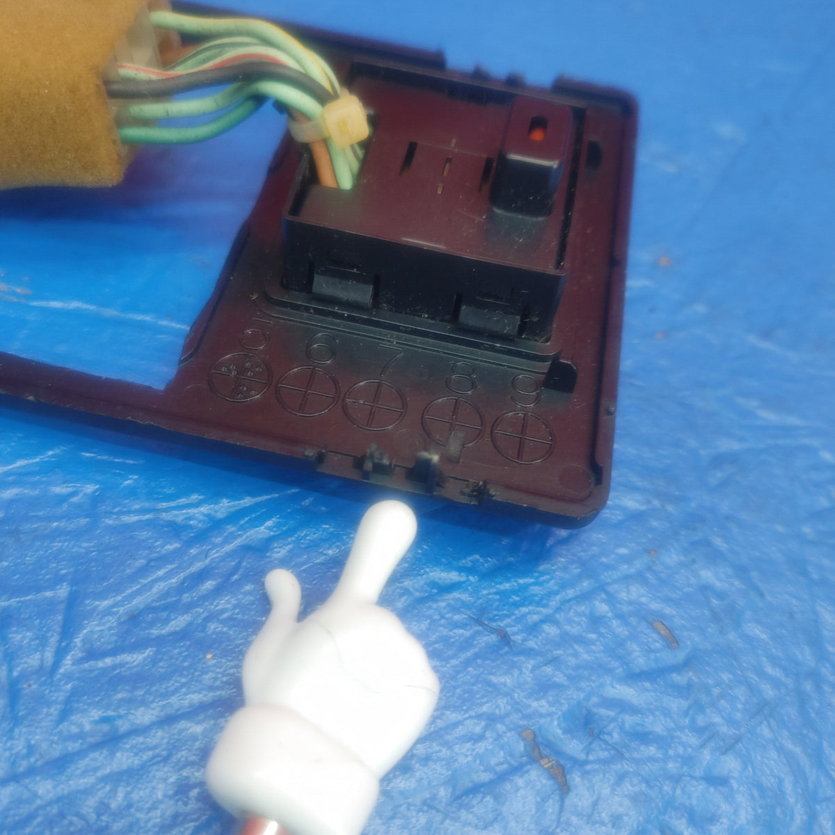 LHD, RHD Center Console Switch Panel FB07 64 451 RX7 RX-7 FC FC3S 86 - 91 FC FC3S 13B S5B45/9