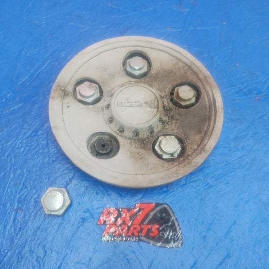 USED LHD, RHD Series 5 Turbo Ii And Gtus Wheel Center Cap FC02 37 190 A RX7 FC S5 S5B46/6 - RX7Parts
