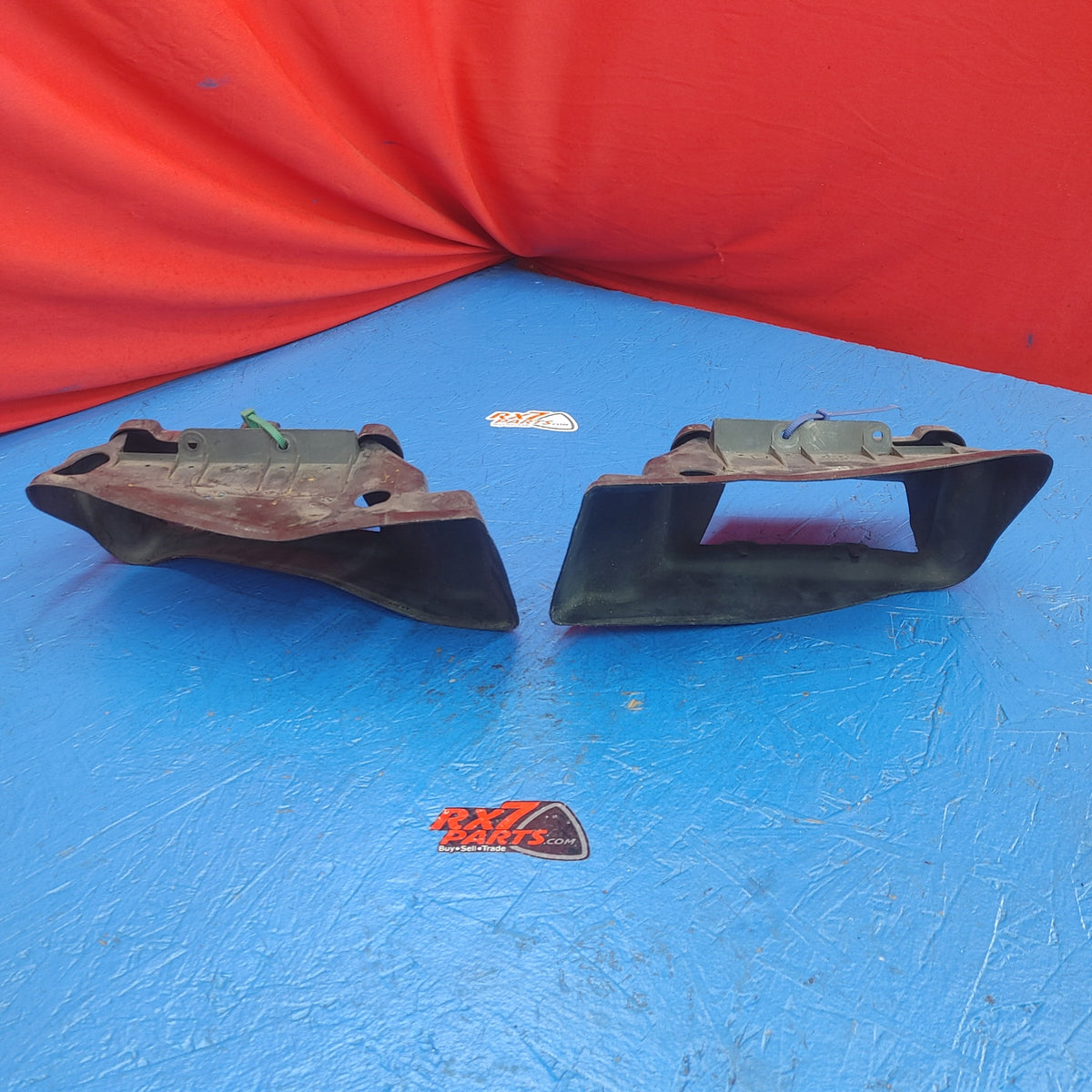USED LHD, RHD Oem Fog Light Bumper Brake Duct Set Pair  61294 L 61294 R RX7 FC S5 S5B50/16