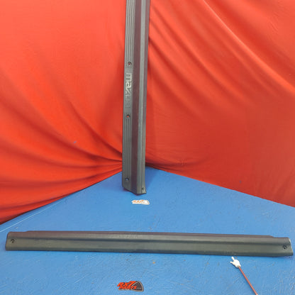 USED LHD, RHD Door Sill Scuff Plate Set Pair Blue  FB01 68 711 FB01 68 721 RX7 FC S4B0/601