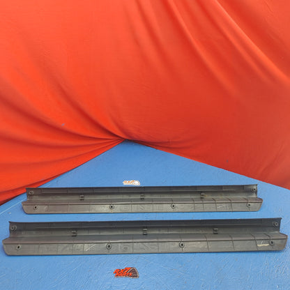 USED LHD, RHD Door Sill Scuff Plate Set Pair Blue  FB01 68 711 FB01 68 721 RX7 FC S4B0/601