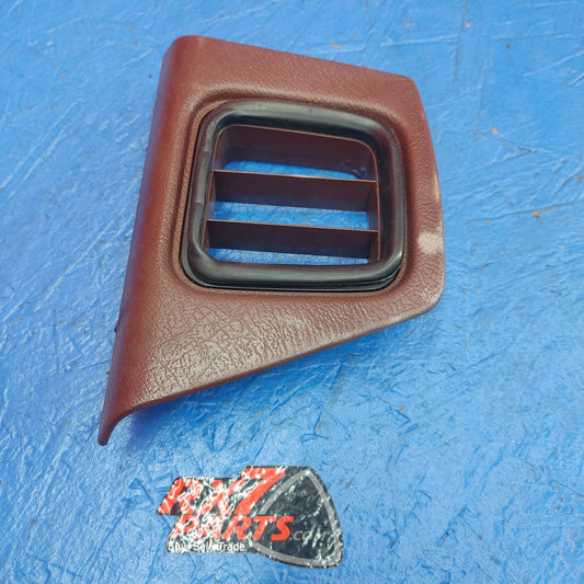 USED LHD, RHD Dash Side Vent With Rubber Molding Maroon Left  FB01 64 621 RX7 FC S15B39/5