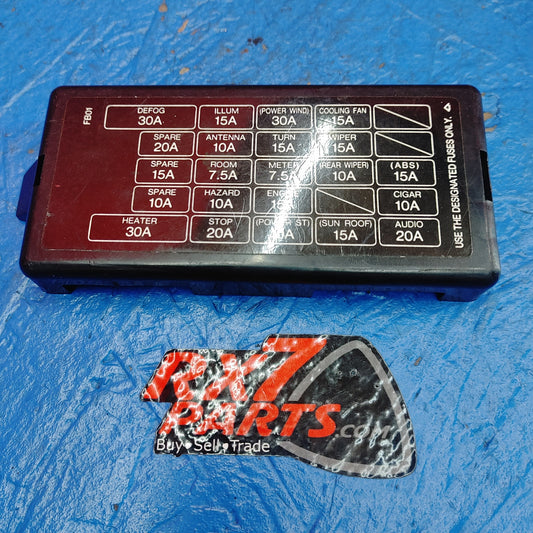 USED LHD, RHD Interior Fuse Box Cover Cap Panel  RX7 FC S15B39/32
