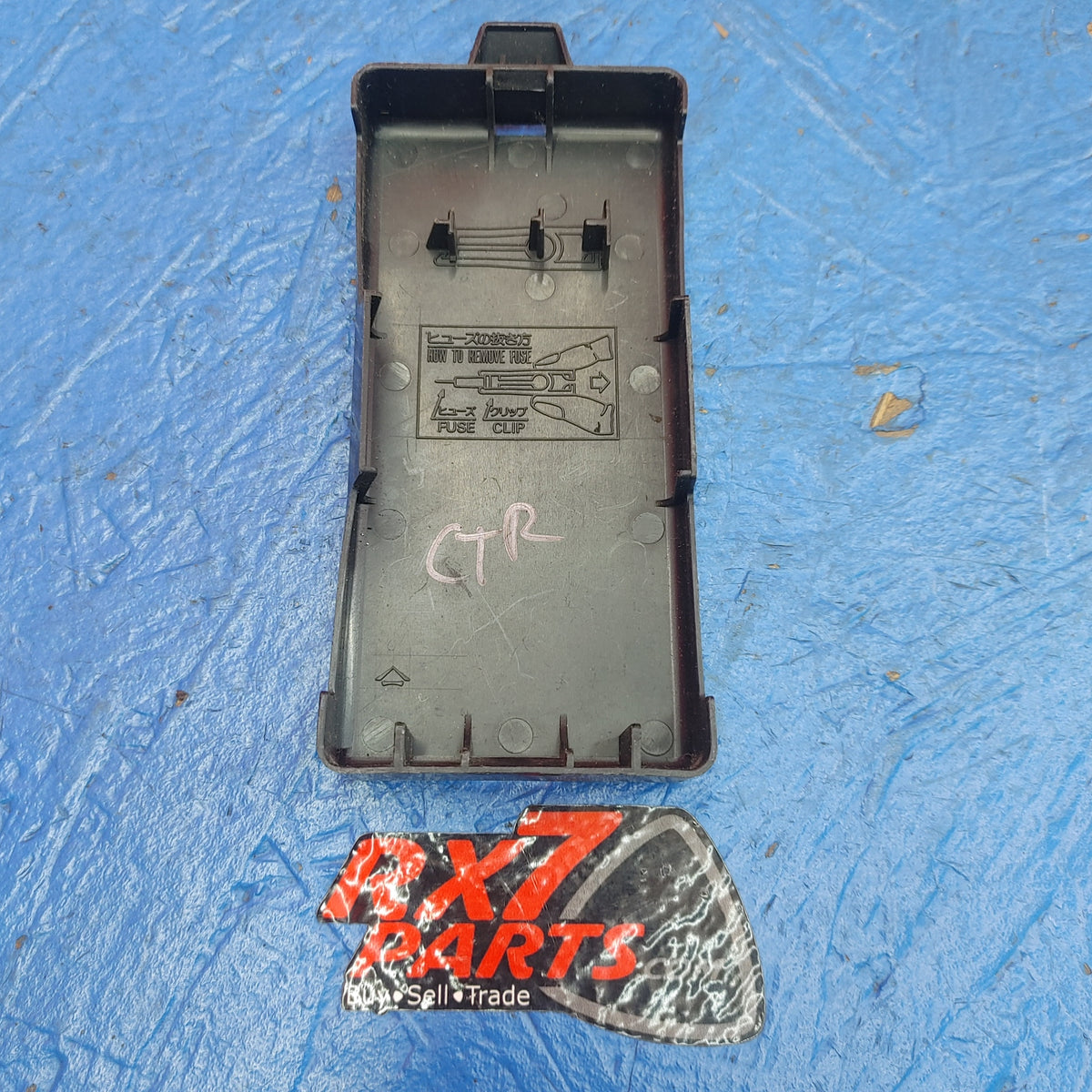 USED LHD, RHD Interior Fuse Box Cover Cap Panel  RX7 FC S15B39/34