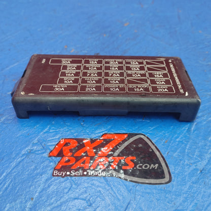 USED LHD, RHD Interior Fuse Box Cover Cap Panel  RX7 FC S15B39/37