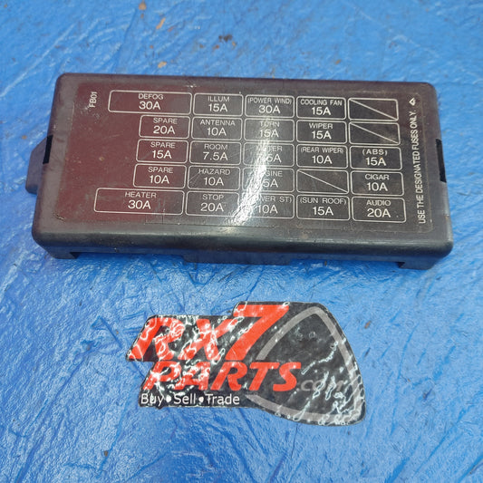 USED LHD, RHD Interior Fuse Box Cover Cap Panel  RX7 FC S15B39/38