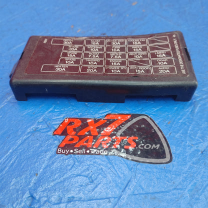 USED LHD, RHD Interior Fuse Box Cover Cap Panel  RX7 FC S15B39/39