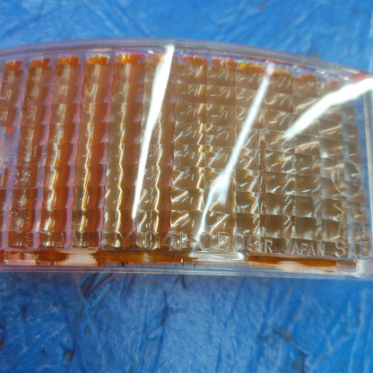 USED LHD, RHD Front Corner Marker Turn Signal Lamp Lens Pair Set 041 0509 L 041 0509 R RX7 FB ONLY S15B39/42