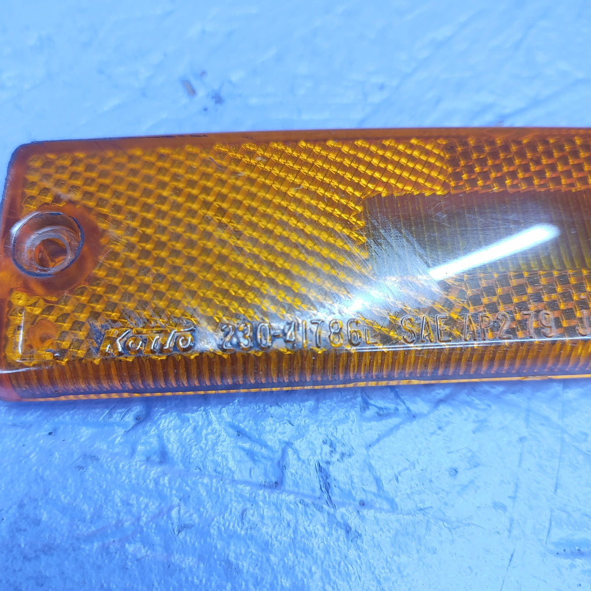 USED LHD, RHD Front Left Side Marker Light Lamp Lens Only  230 41786 L RX7 FB ONLY S15B39/59