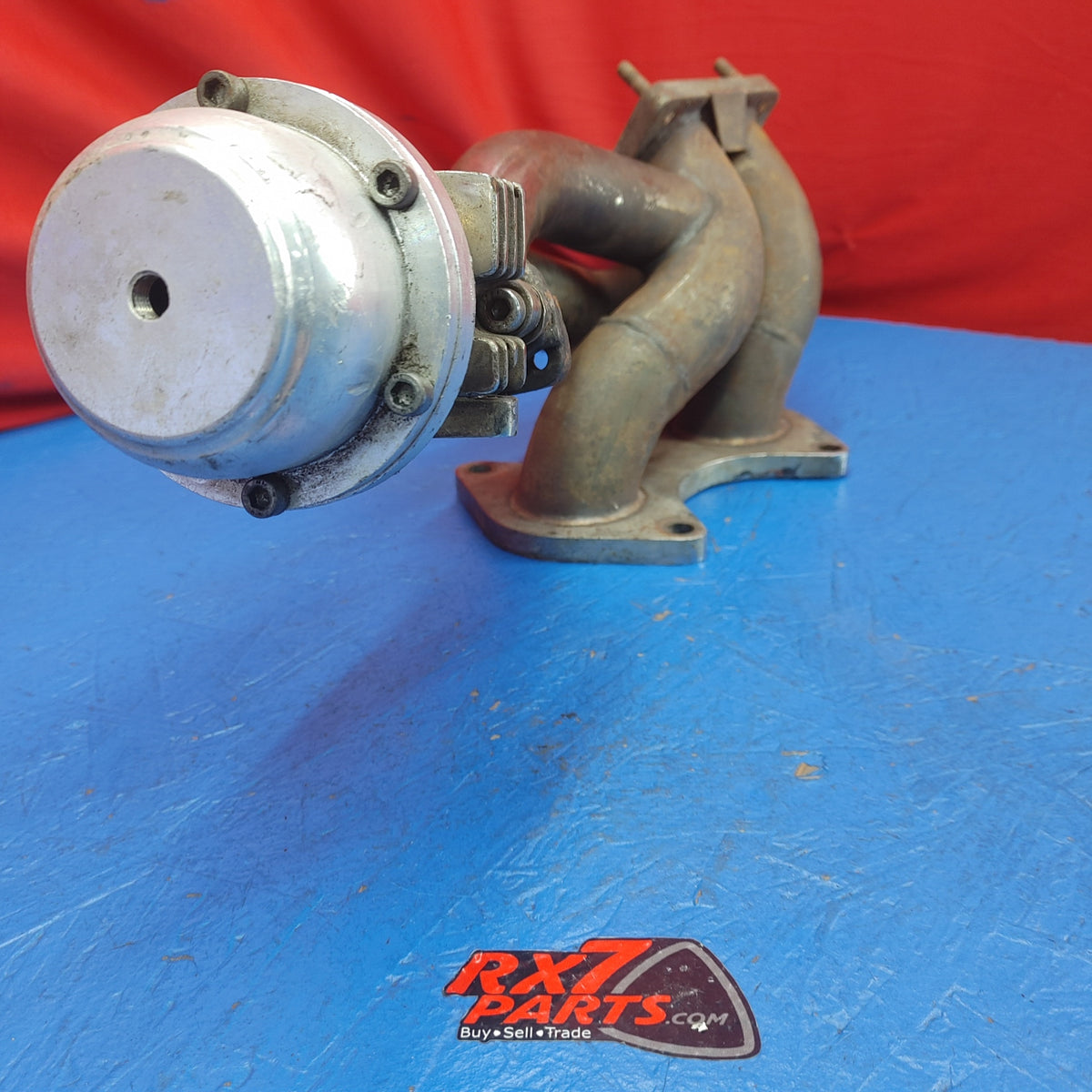 USED LHD, RHD T4 Tubular Turbo Manifold With Wastegate  RX7 FD All Years S15B43/1