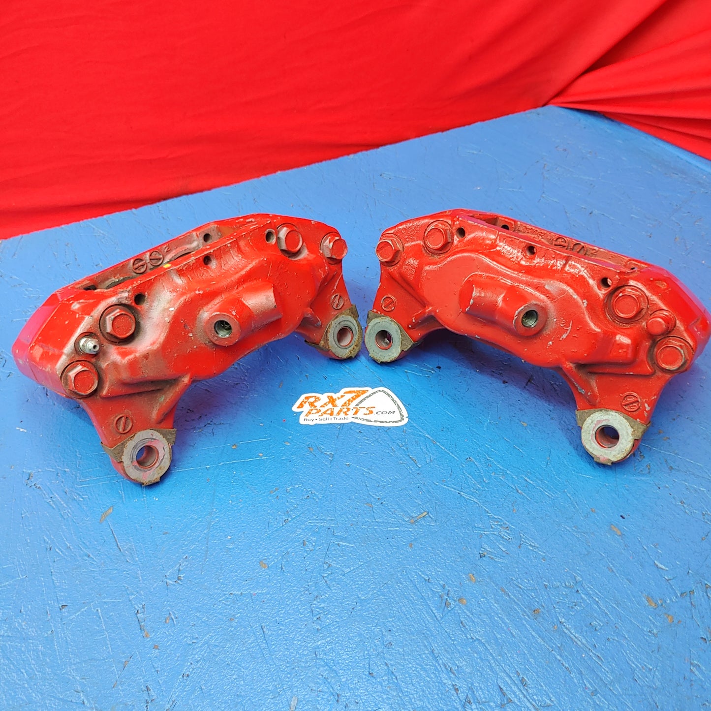 LHD, RHD Front 4 Piston Pot Brake Calipers  RX7 FD FD3S 93 - 02 Mazda S10B23/6