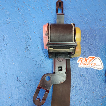 LHD Front Seatbelt Pair - Black FD01 RX7 FD FD3S 93 - 95 Mazda S10B25/5