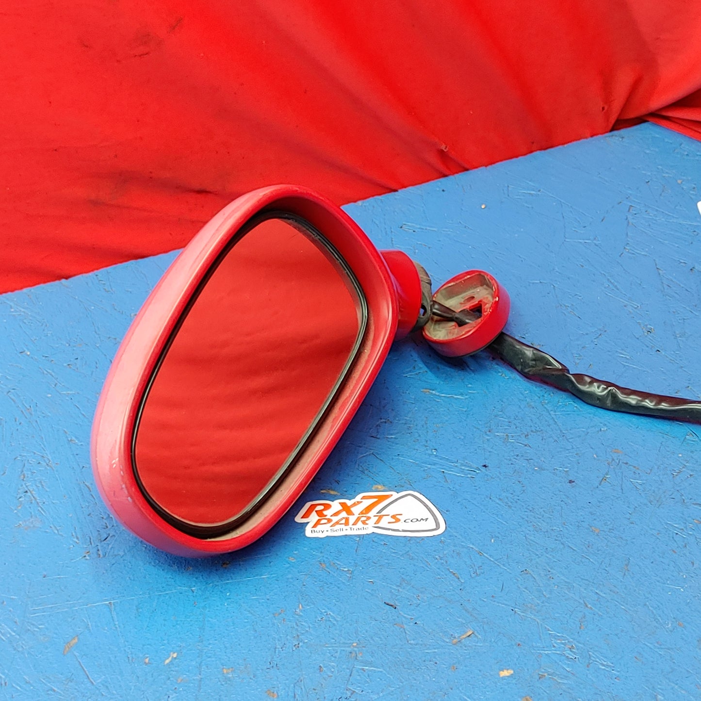 RHD Left Door Mirror with Base  RX7 FD FD3S 93 - 02 Mazda S10B26/16