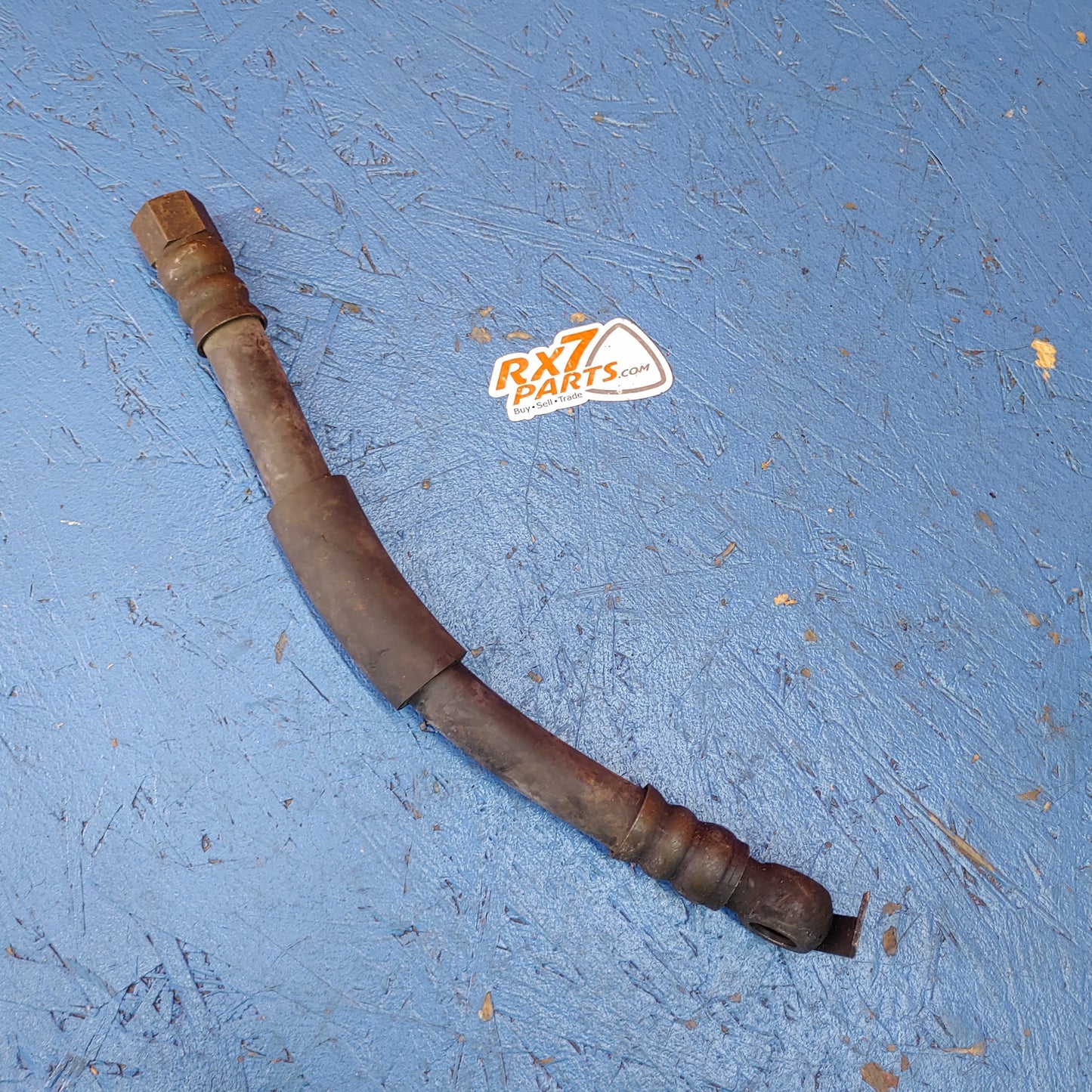 LHD, RHD Right Oil Cooler Short Oil Line to Front Cover  RX7 FD FD3S 93 - 02 Mazda S10B28/1