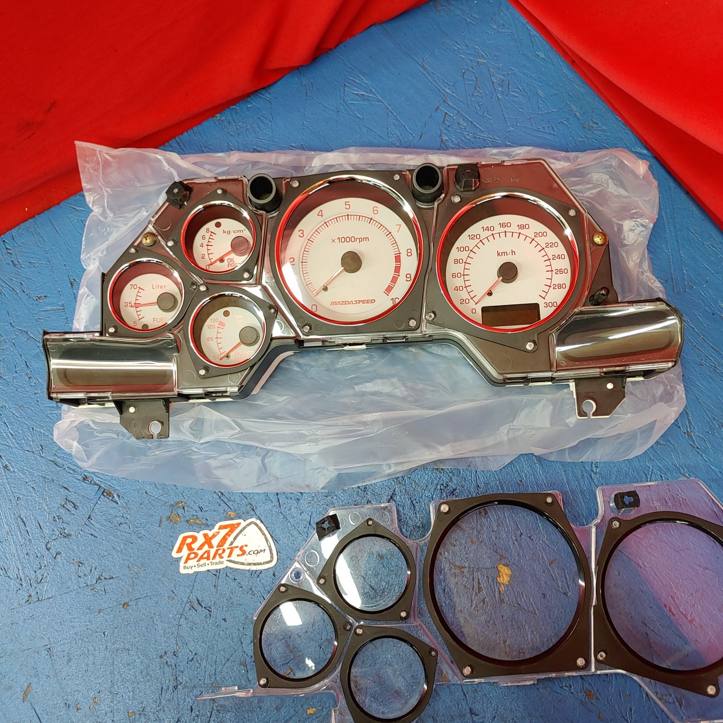 MazdaSpeed Instrument Gauge Cluster  RX7 FD FD3S 93 - 02 Mazda S4B0/192